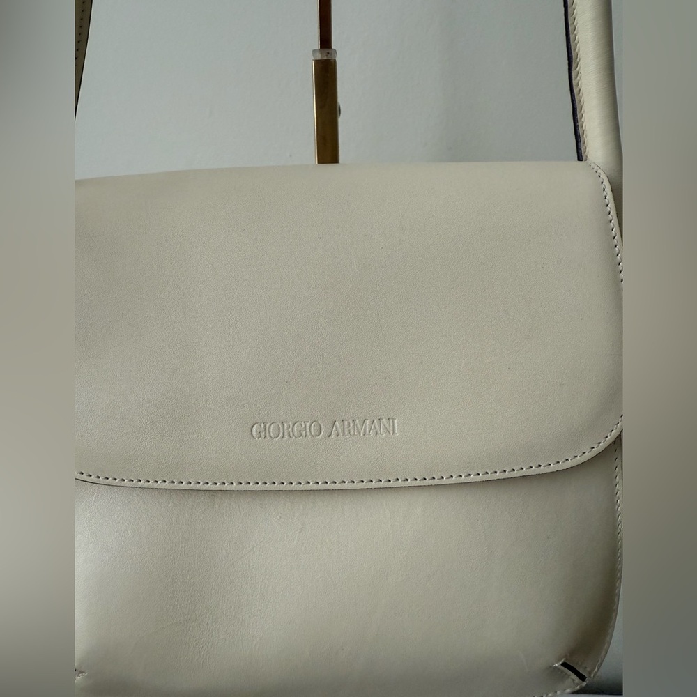 Vintage Giorgio Armani La Prima Shoulder Bag - Picture 2 of 11